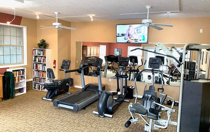 fitness center for 55+ active lifestyle timber creek residents in springfield illinois