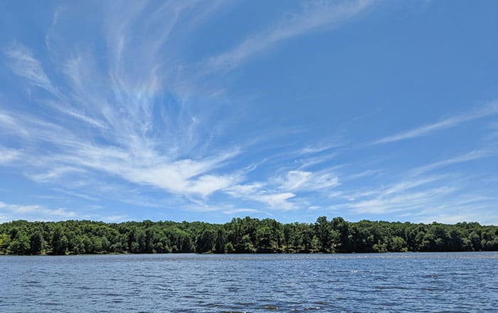 lake under blue sky springfield illinois
